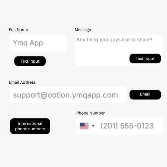 Custom Text Field (Text, Textarea, Numbers, Phone, Email)