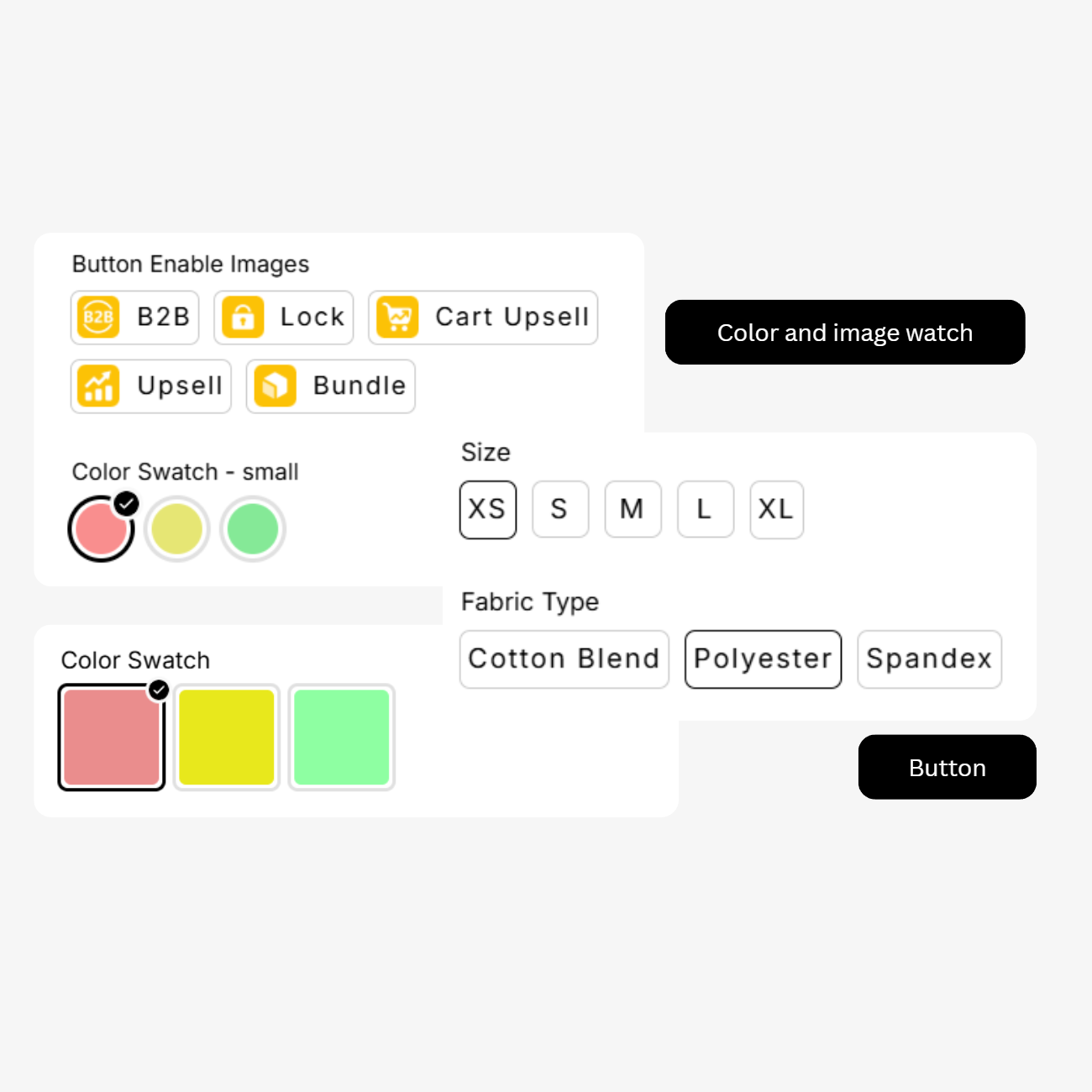 Swatches & Buttons