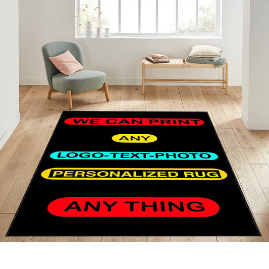 Custom Your Image Rug, Personalized Rug, Custom Rug, Personalized Rug,Custom Rug